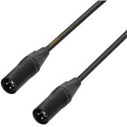	Câbles XLR / XLR - Adam Hall - 5 STAR DMM 0020 (0.2m)
