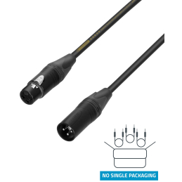 	Câbles XLR / XLR - Adam Hall - 5 STAR MMF 0300 BULK...