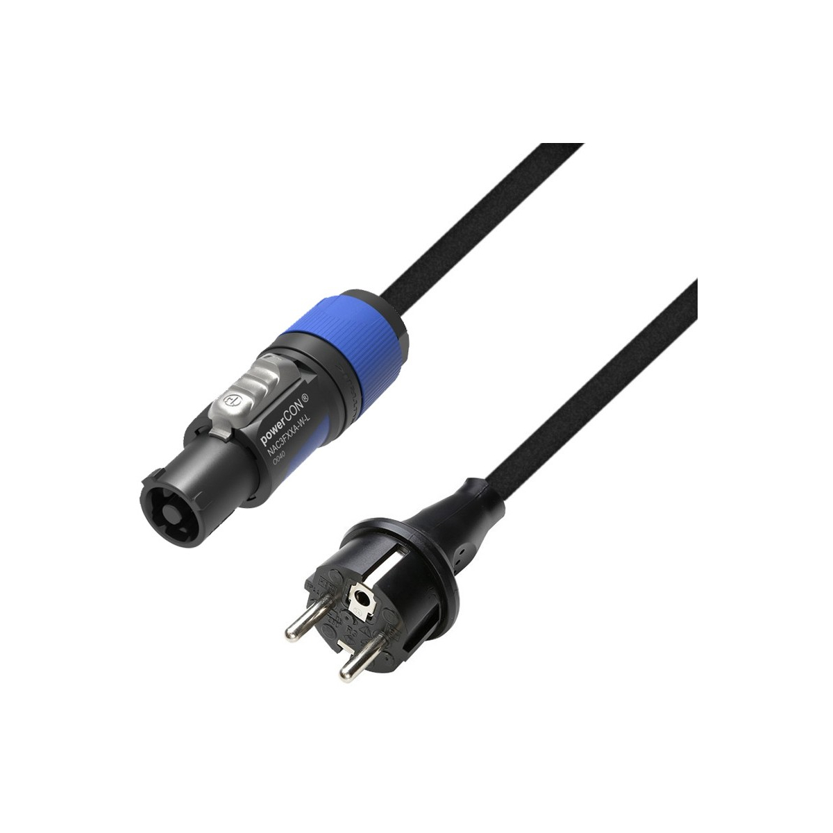 Câbles alimentation powercon - Adam Hall - 5 STAR PCON 0150 (1.5m)