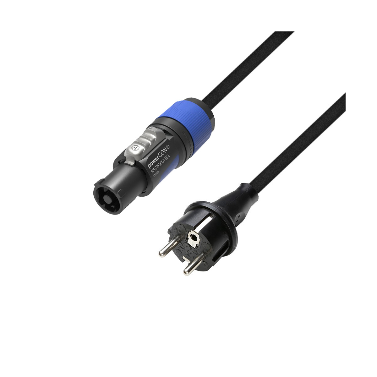 Câbles alimentation powercon - Adam Hall - 5 STAR PCON 0300 (3m)