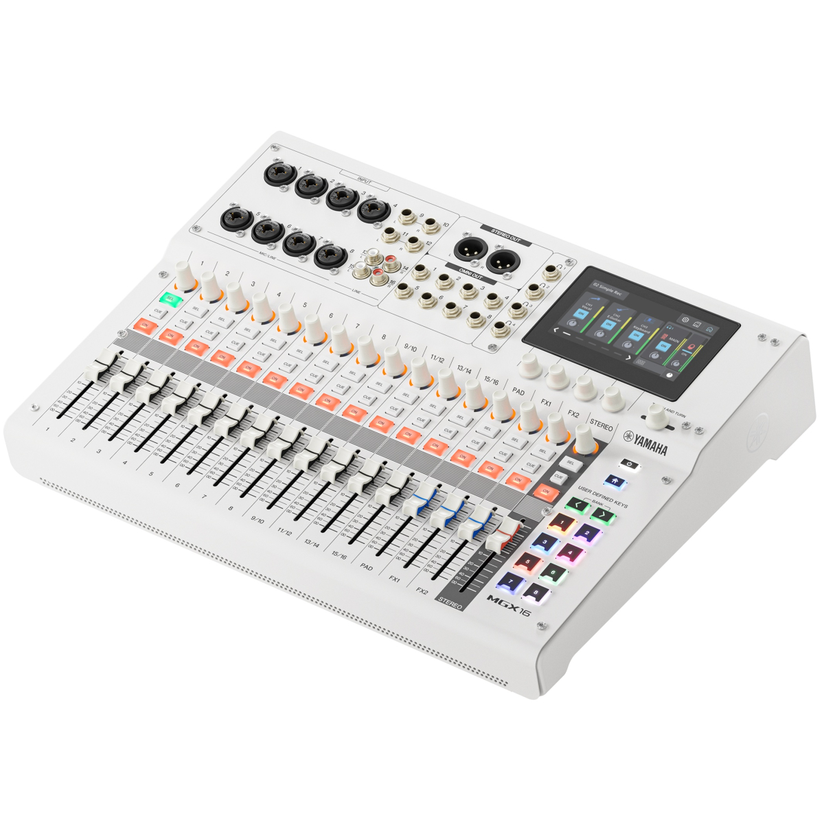 Tables de mixage numériques - Yamaha - MGX16 W (Blanche)