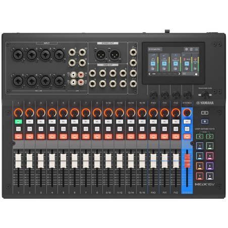Tables de mixage numériques - Yamaha - MGX16V B (Noire)