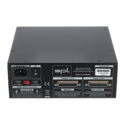 	Contrôleurs de monitoring - SPL - Volume 8