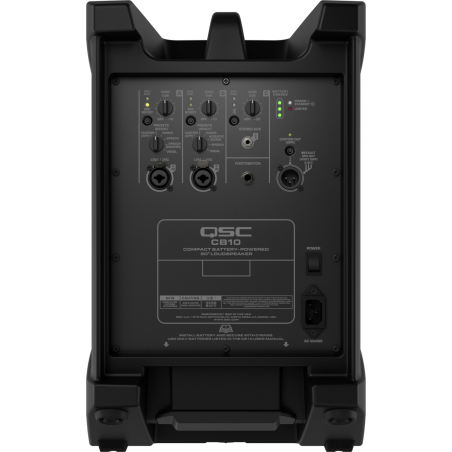 Enceintes amplifiées sur batteries - QSC Pro Audio - CB10
