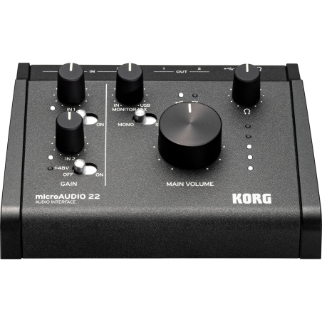 Cartes son - Korg - microAUDIO 22