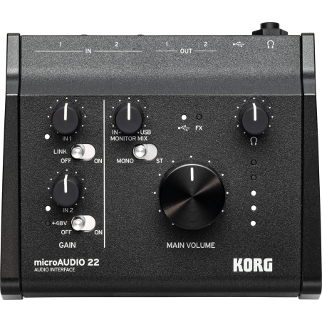 Cartes son - Korg - microAUDIO 22