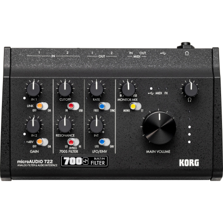 Cartes son - Korg - microAUDIO722