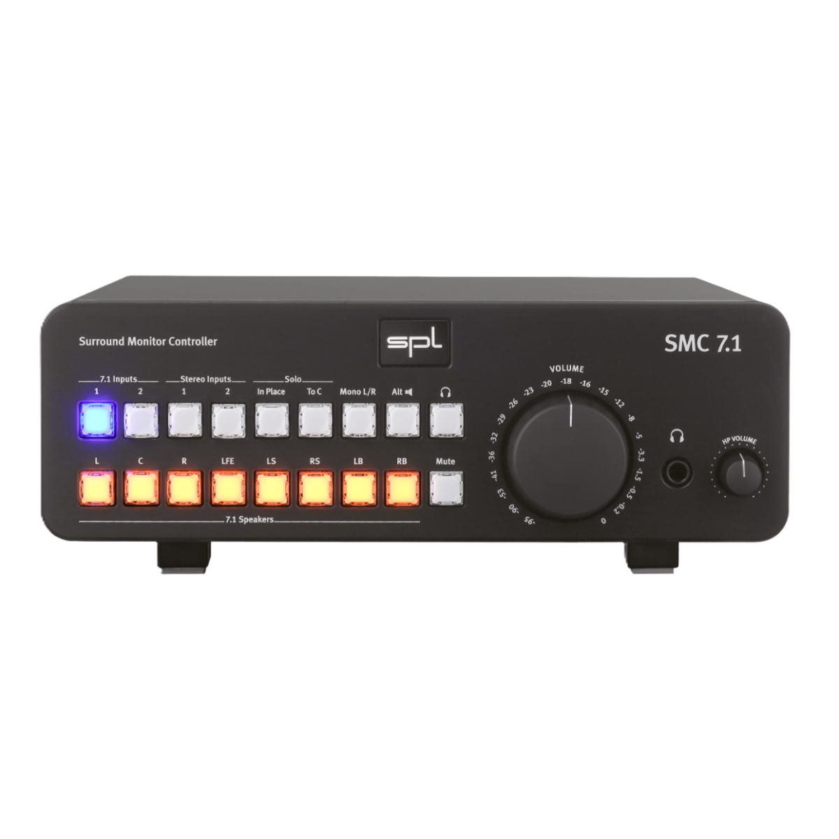 Contrôleurs de monitoring - SPL - SMC 7.1 (Noir)