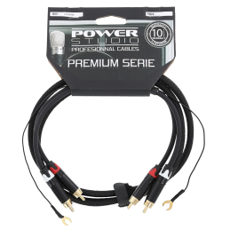 	Câbles RCA / RCA - Power Studio - AUDIOCAB 4044 (1.5m)