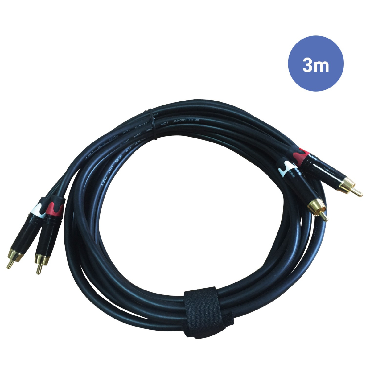 Câbles RCA / RCA - Power Studio - AUDIOCAB 4032 (3m)