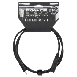 	Câbles JACK 3,5 / XLR - Power Studio - AUDIOCAB 4037 (1.5m)