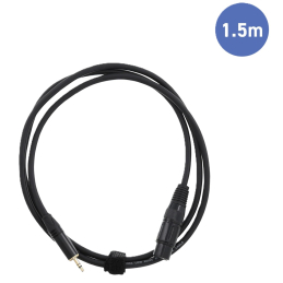 	Câbles JACK 3,5 / XLR - Power Studio - AUDIOCAB 4037 (1.5m)