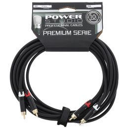	Câbles RCA / RCA - Power Studio - AUDIOCAB 4041 (5m)