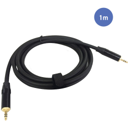 	Câbles JACK 3,5 / JACK 3,5 - Power Studio - AUDIOCAB 4022 (1m)