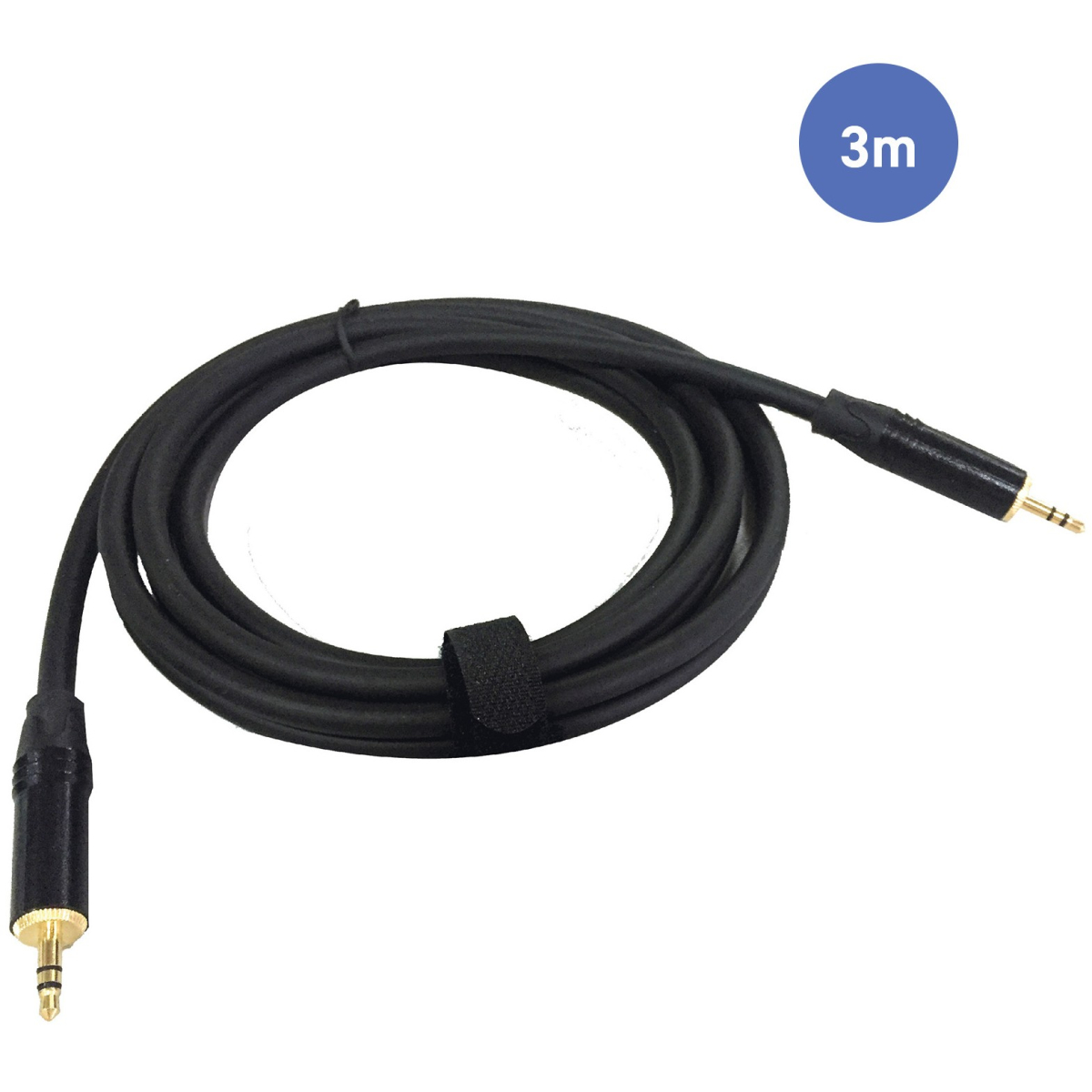 Câbles JACK 3,5 / JACK 3,5 - Power Studio - AUDIOCAB 4023 (3m)