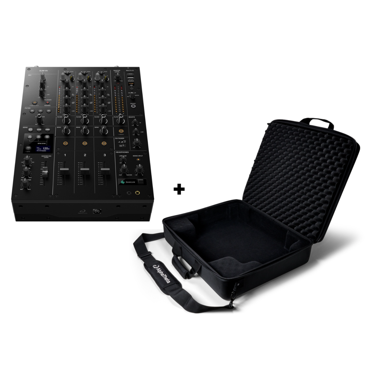 Packs DJ - Pioneer DJ AlphaTheta - Pack DJM-V5 + housse DJC-V5...