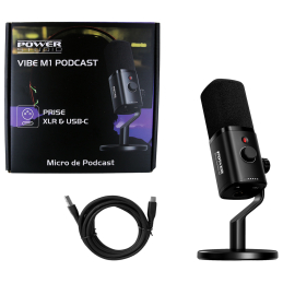	Micros Podcast et radio - Power Studio - VIBE M1 PODCAST