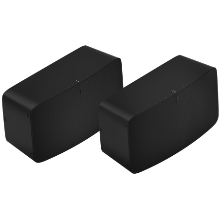 Enceintes connectées - Sonos - Pack 2x Sonos Five (NOIRES)