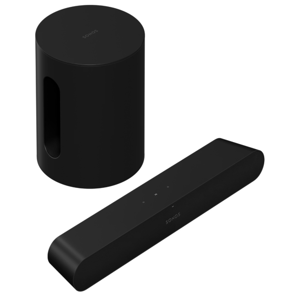 Enceintes connectées - Sonos - Pack Ray + Sub Mini (NOIR)