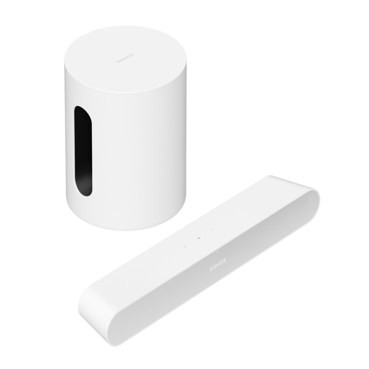 Enceintes connectées - Sonos - Pack Ray + Sub Mini (BLANC)