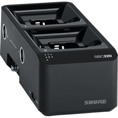 Chargeurs/Batteries micros sans fil - Shure - SBC220-E