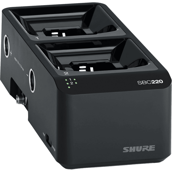 Chargeurs/Batteries micros sans fil - Shure - SBC220