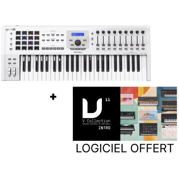 Packs Home Studio - Arturia - Pack KeyLab MkII 49 White +...