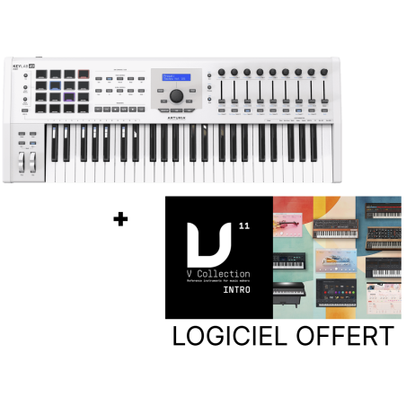 Packs Home Studio - Arturia - Pack KeyLab MkII 49 White +...