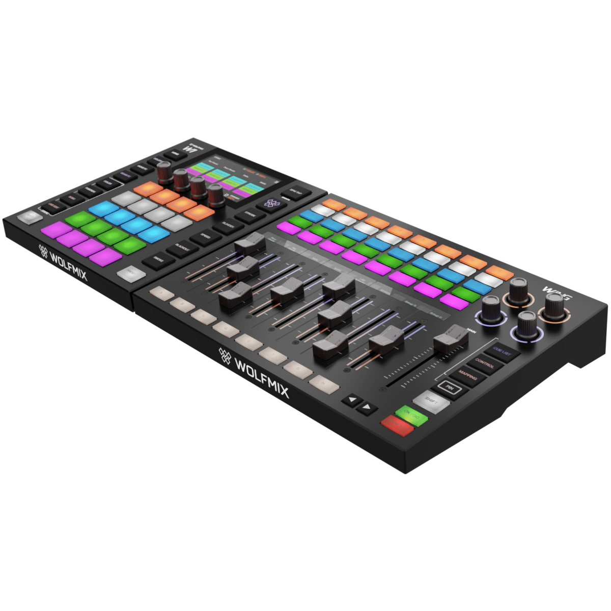 Pack Jeux de lumière - Wolfmix - Pack Wolfmix W1 MK3 + Wing