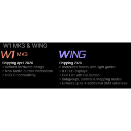 	Pack Jeux de lumière - Wolfmix - Pack Wolfmix W1 MK3 + Wing