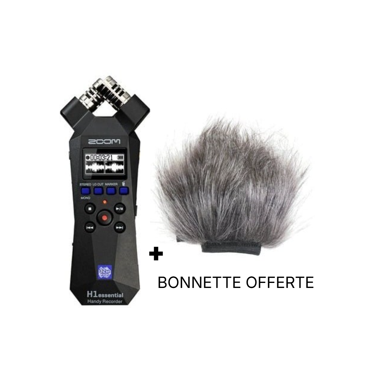 Packs Home Studio - Zoom - Pack H1essential + bonnette...