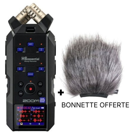 Packs Home Studio - Zoom - Pack H6essential + bonnette...