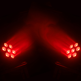 	Projecteurs PAR LED - Power Lighting - XPRO PAR 7x15W HEXA