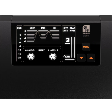 Enceintes monitoring de studio - Palmer - ORBIT 11 (Noir)