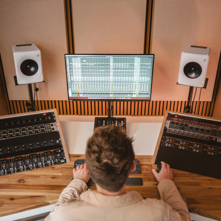 Enceintes monitoring de studio - Palmer - ORBIT 11 W (Blanc)