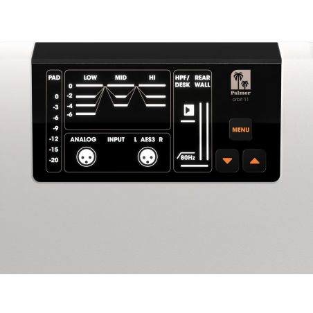 Enceintes monitoring de studio - Palmer - ORBIT 11 W (Blanc)