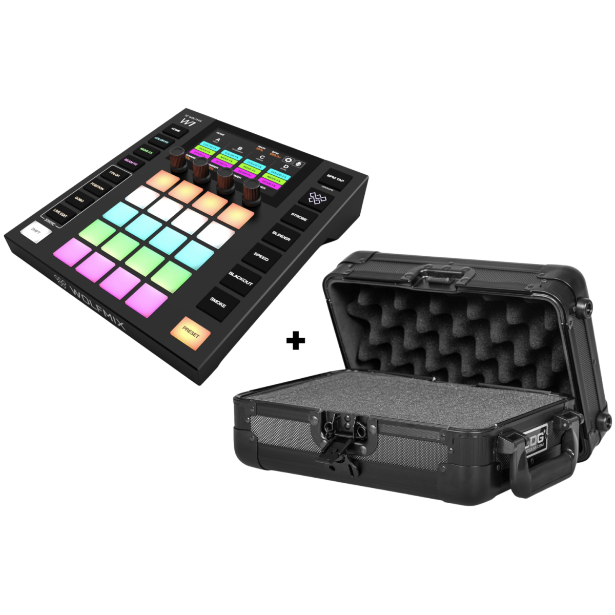 Pack Jeux de lumière - Wolfmix - Pack Wolfmix W1 MK3 +...