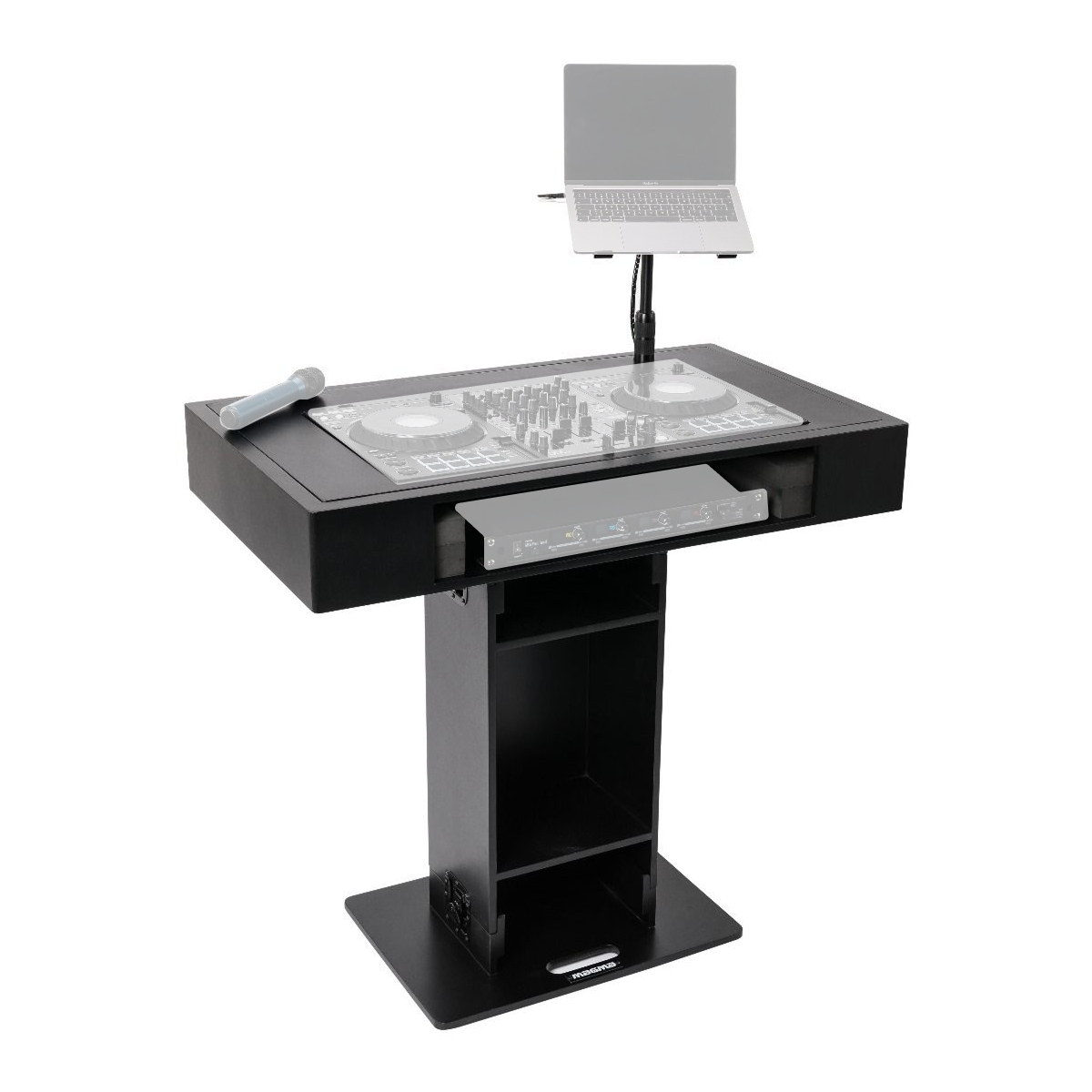 Stands DJ de scène - Magma - Groove Terminal XDJ-RX3 (Noir)