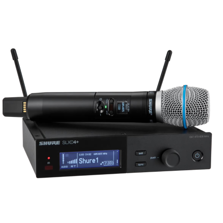 Micros chant sans fil - Shure - SLXD24+/B58 G65