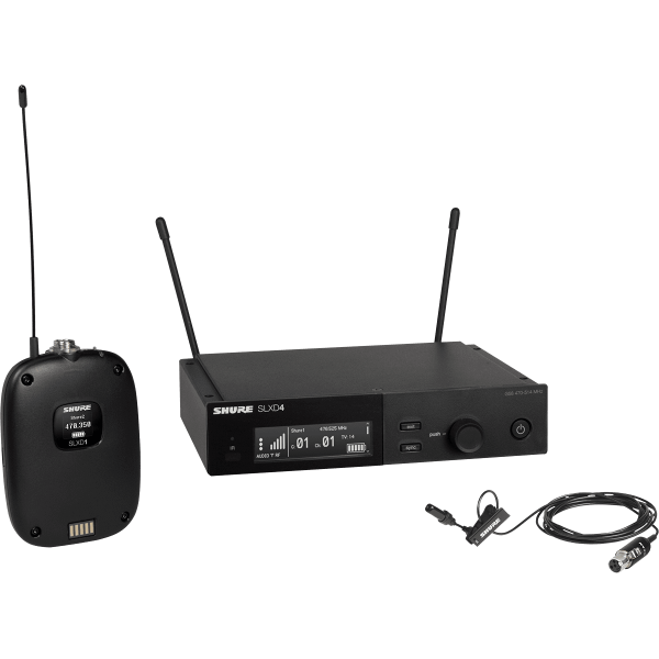 Micros cravate sans fil - Shure - SLXD14E UL4B L56