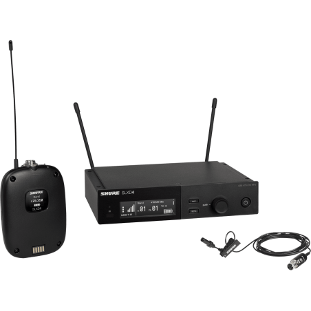 Micros cravate sans fil - Shure - SLXD14E UL4B H56