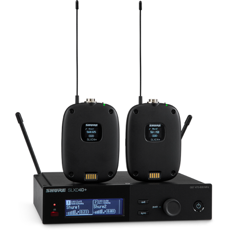 Emetteurs micros sans fil - Shure - SLXD14D+ G65