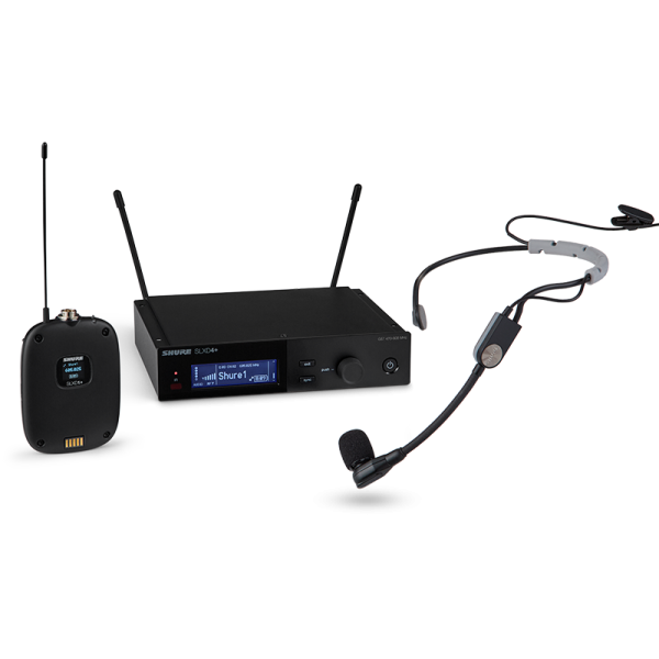 Micros serre-tête sans fil - Shure - SLXD14+/SM35 G65