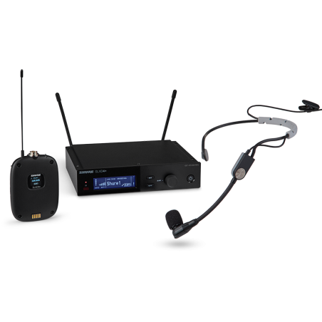 Micros serre-tête sans fil - Shure - SLXD14+/SM35 G65