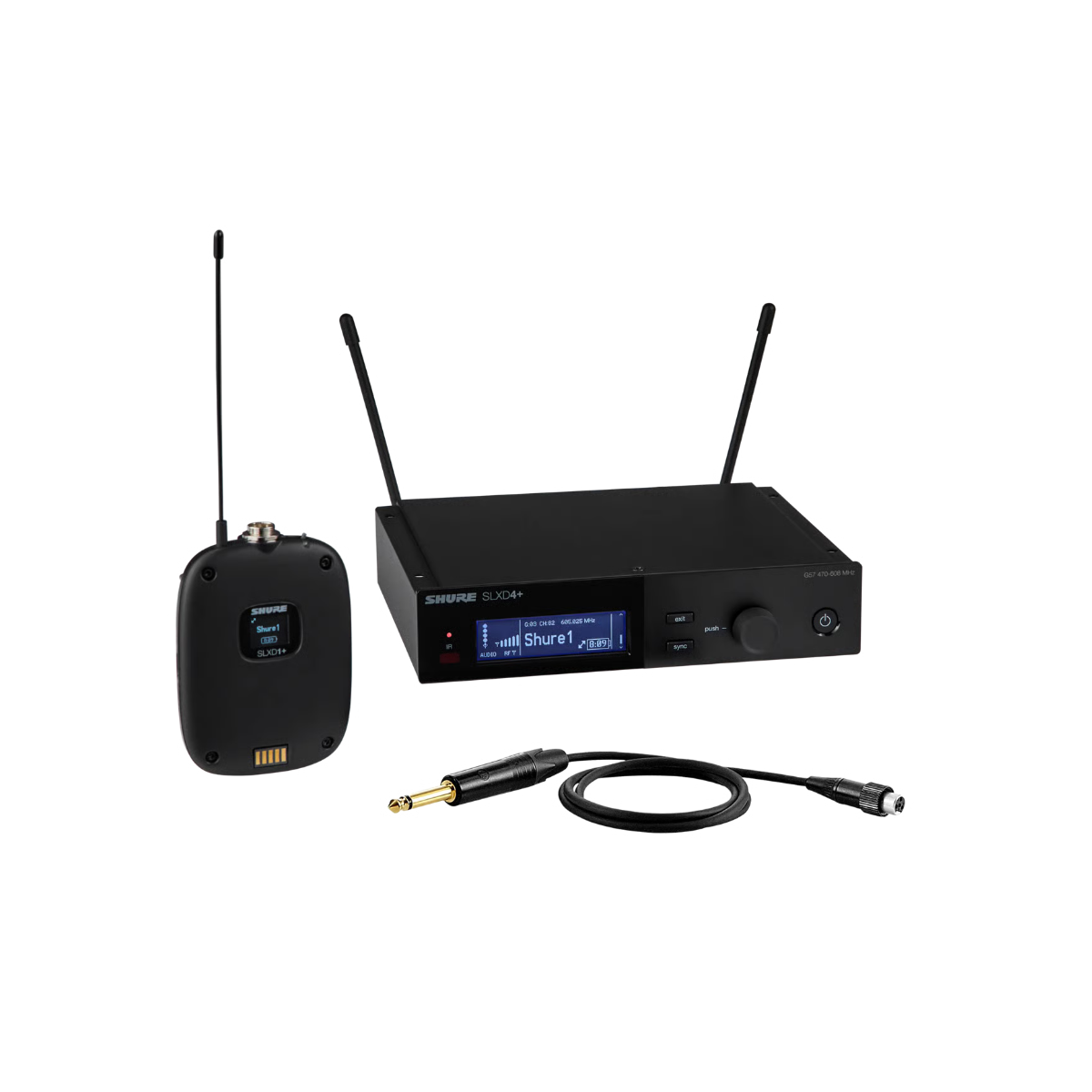 Micros instruments sans fil - Shure - SLXD14+ G65