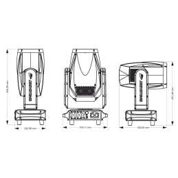 	Lyres beam - JB Systems - RIVAL BEAM