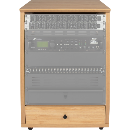 Flight cases rackables bois - Gator Cases - Elite Angled Studio Rack –...