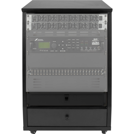 Flight cases rackables bois - Gator Cases - Elite Angled Studio Rack –...