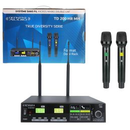 	Micros chant sans fil - Definitive Audio - TD 200 HR MH