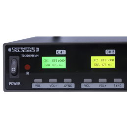 	Micros chant sans fil - Definitive Audio - TD 200 HR MH